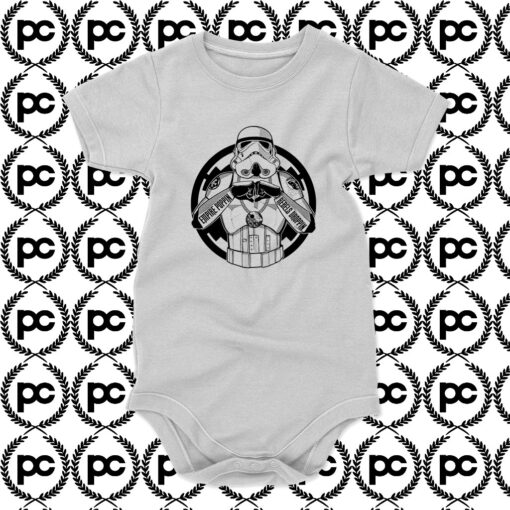 Empire Poppin Stormtrooper Baby Onesie