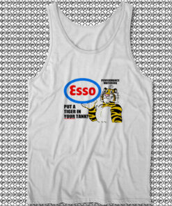 Esso Put A Tiger In the Tank Custom Unisex Tank Tops