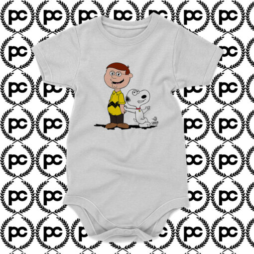 Family Guy Snoopy Peanuts Baby Onesie