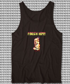 Finish Him Gay Mortal Kombat Unisex Tank Tops