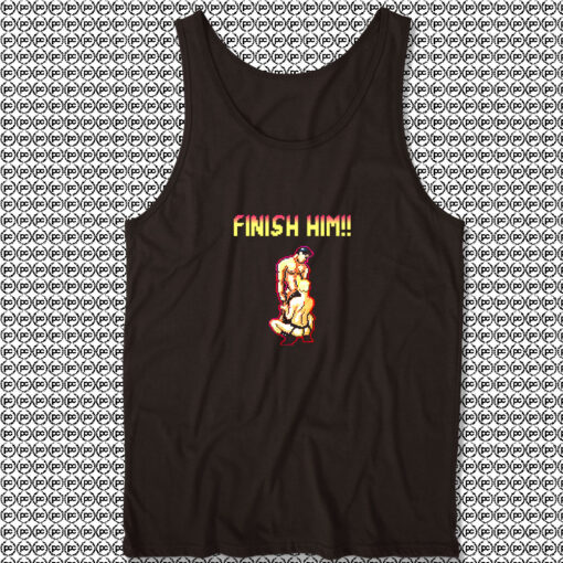 Finish Him Gay Mortal Kombat Unisex Tank Tops