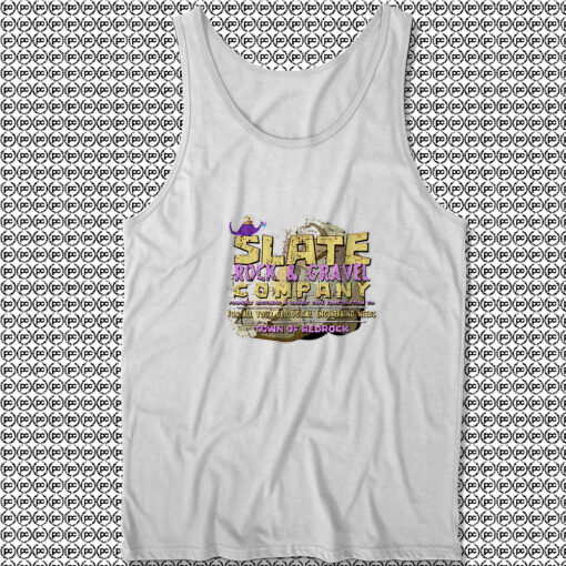 Flintstones Slate Rock Gravel Company Unisex Tank Tops