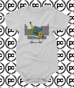 Freddie Mercury Chemical Periodic Table Baby Onesie