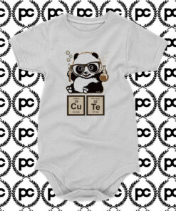 Funny Chemistry Panda Baby Onesie