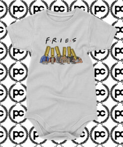 Funny Fries With Friends Baby Onesie