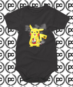 Funny Pokemon Parody Weed Baby Onesie