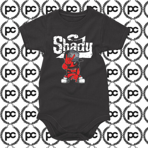 Funny Shady Deadpool Baby Onesie