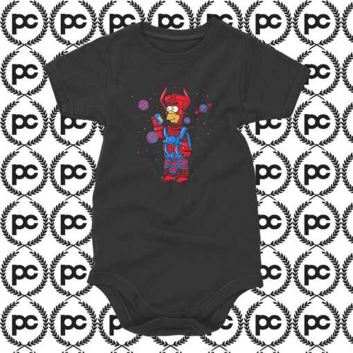 Galactus Homer Simpsons Baby Onesie