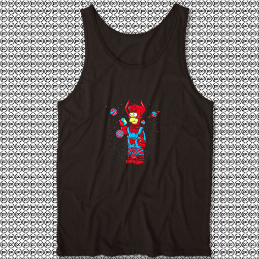 Galactus Homer Simpsons Unisex Tank Tops