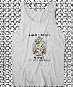 Game Of Bones House Snoopy Unisex Tank Tops