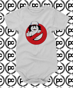 Ghostbuster Dustin Stranger Things Baby Onesie