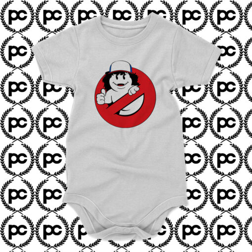 Ghostbuster Dustin Stranger Things Baby Onesie