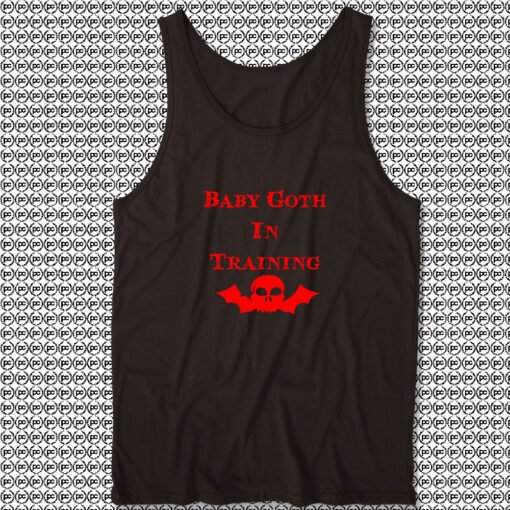 Goth In Training Unisex Tank Tops