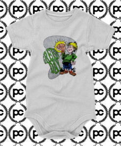 Green Day Eat Your Parents Vintage Baby Onesie