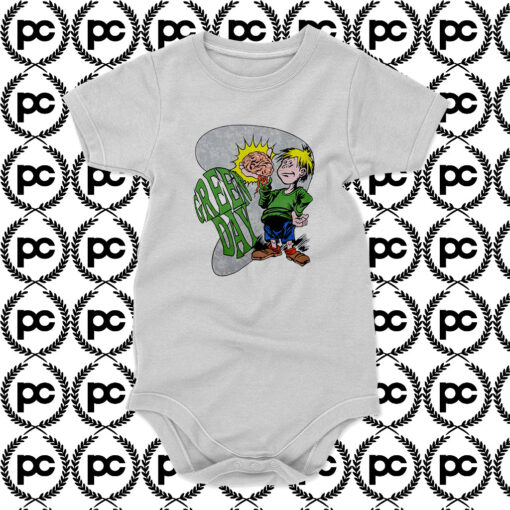 Green Day Eat Your Parents Vintage Baby Onesie