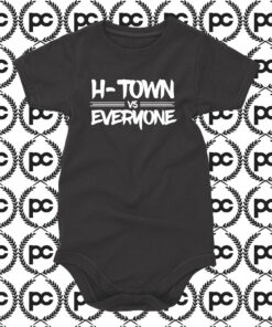 H Town Vs Everyone Baby Onesie