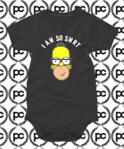 I Am So Smart Simpsons Baby Onesie