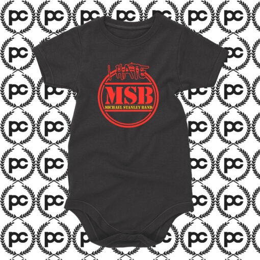 I Hate Michael Stanley Band Tribute Baby Onesie