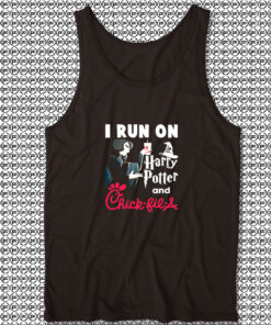 I Run On Harry Potter And Chick Fil A Unisex Tank Tops