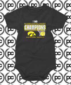 Iowa Hawkeyes 2022 Big Ten Baby Onesie