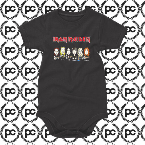 Iron Maiden Cartoon Baby Onesie