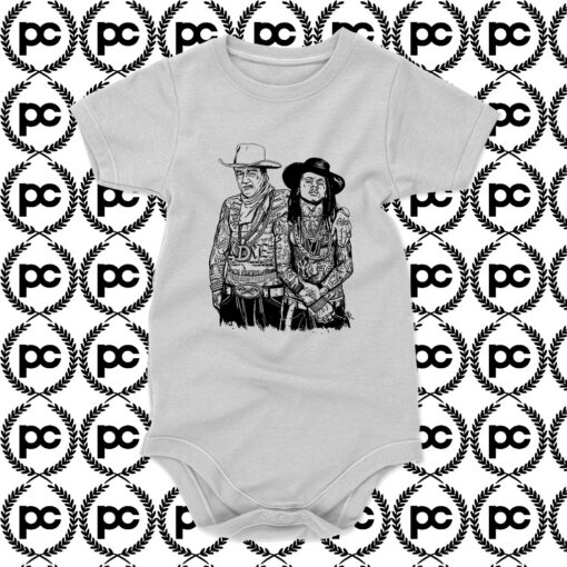 John Wayne And Lil Wayne Baby Onesie