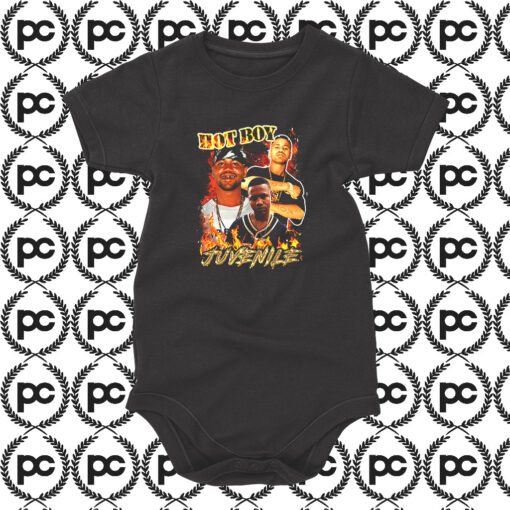 Juvenile Hot Boyz 90s Baby Onesie