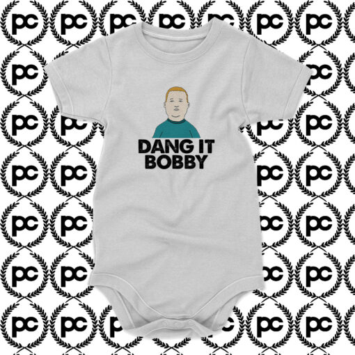 King Of The Hill Dang It Bobby Vintage Baby Onesie