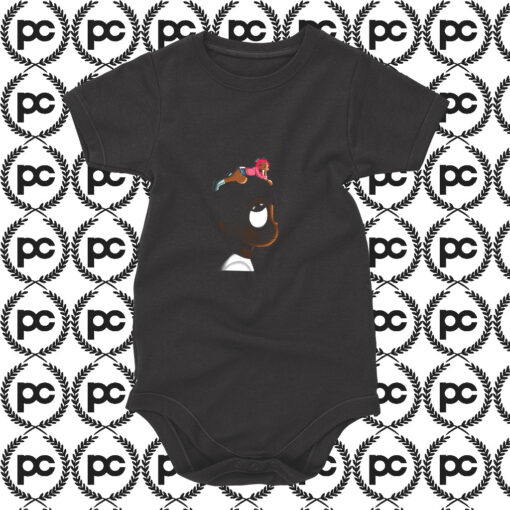 Lil Uzi Vert Vs The World Cartoon Baby Onesie