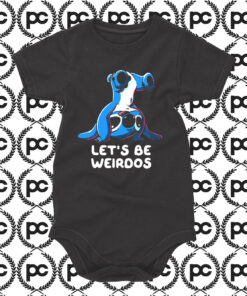 Lilo Stitch Lets Be Weirdos Baby Onesie