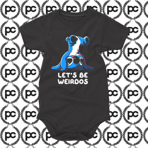 Lilo Stitch Lets Be Weirdos Baby Onesie