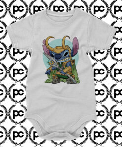 Lilo Stitch Loki Funny Baby Onesie