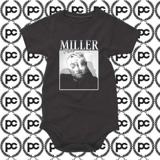 Mac Miller 3d Homage Baby Onesie