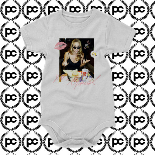 Mariah Carey McDonalds Baby Onesie