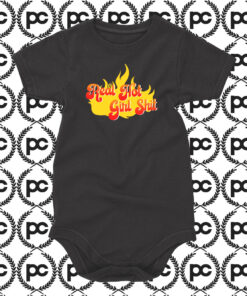 Megan Thee Stallion Real Hot Girl Flame Baby Onesie