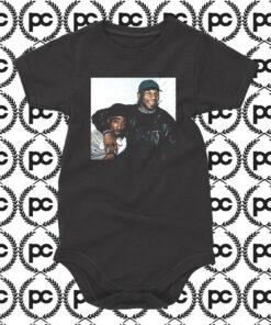 Mike Tyson And Tupac Vintage Baby Onesie