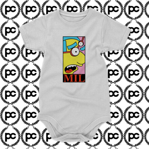 Milhouse The Simpsons Bootleg Baby Onesie