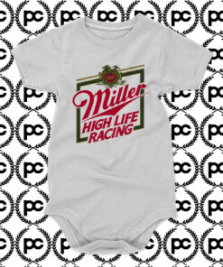 Miller Beer High Life Racing Baby Onesie