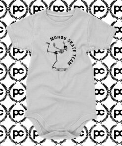 Mongo Skate Team Skeleton Baby Onesie