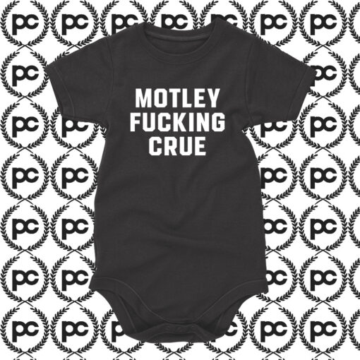 Motley Fucking Crue Baby Onesie