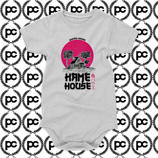 Muten Roshi Dragon Ball Z Kame House Baby Onesie