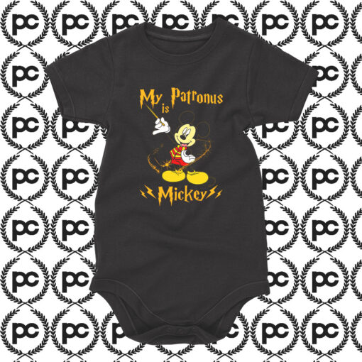 My Patronus Is Mickey Disney Baby Onesie