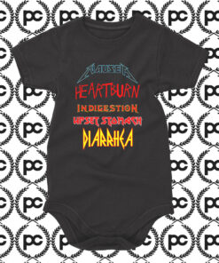 Nausea heartburn indigestion upset stomach diarrhea Baby Onesie