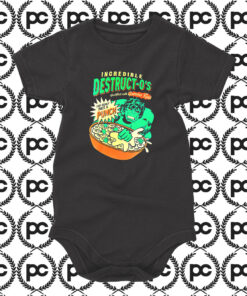 New Hulk Cereal Ad Baby Onesie