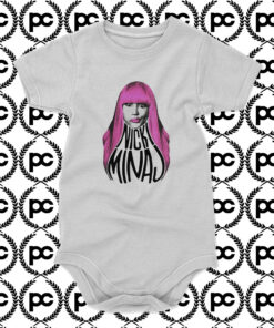 Nicki Minaj Pink Hair Baby Onesie