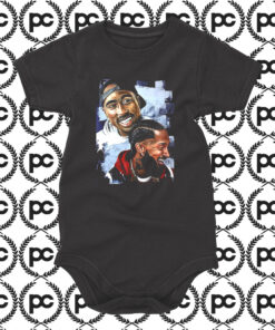 Nipsey Hussle 2 Pac Rare Vintage Baby Onesie