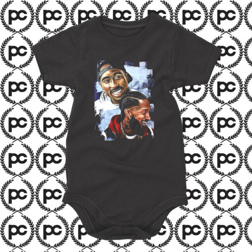 Nipsey Hussle 2 Pac Rare Vintage Baby Onesie