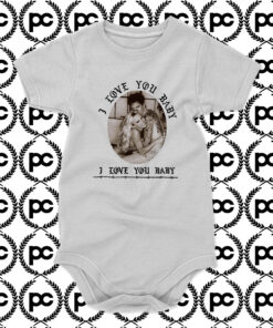 Pam and Tommy I Love You Baby Baby Onesie