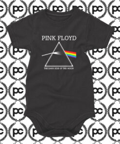 Pink Floyd the Dark Side of The Moon Black Baby Onesie