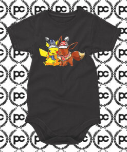 Pokemon Pikachu Merry Christmas Baby Onesie